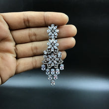 Victorian Zircon/AD Necklace Set  12280-8670 - Dazzles Jewellery