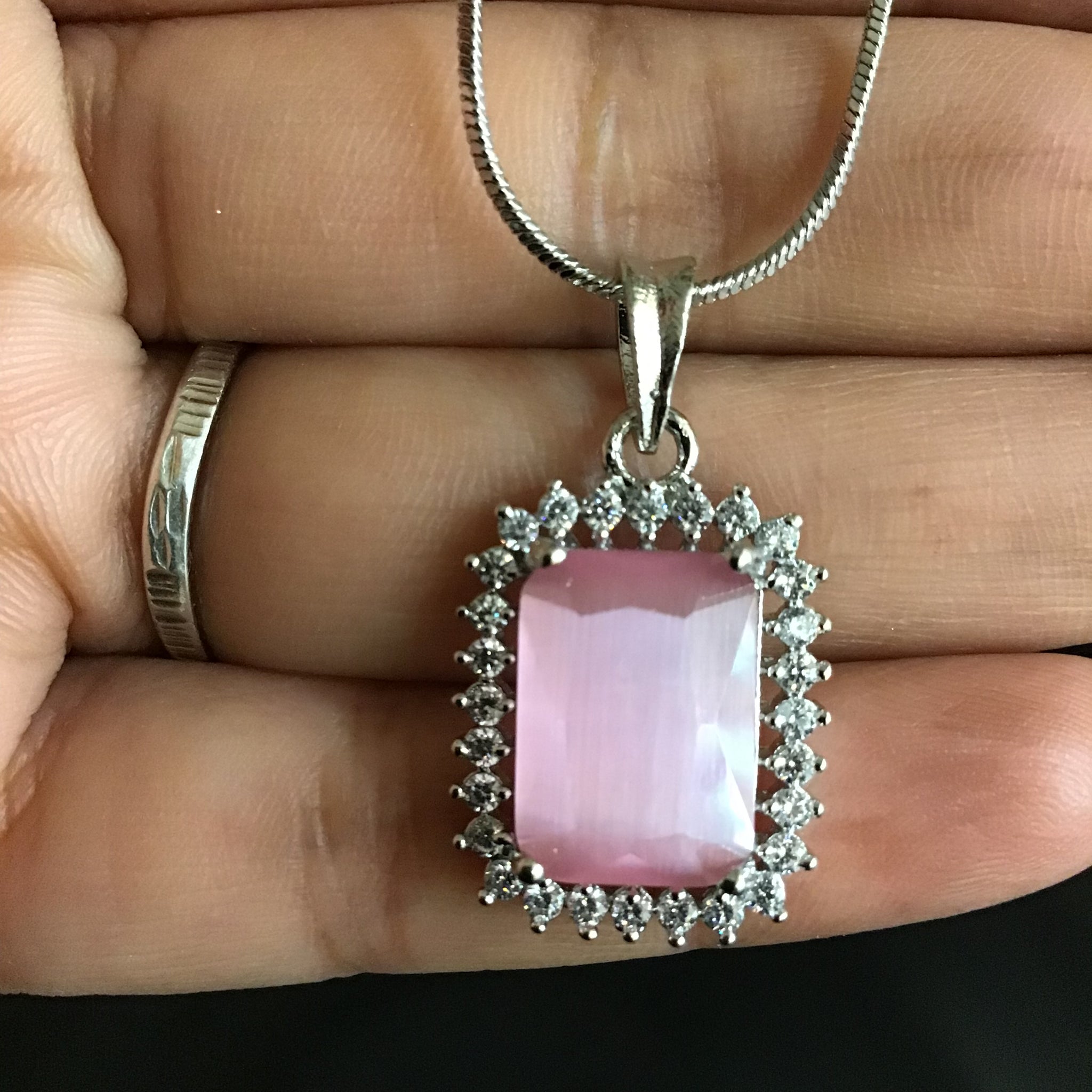 Zircon/AD Pendant Set - Dazzles Jewellery