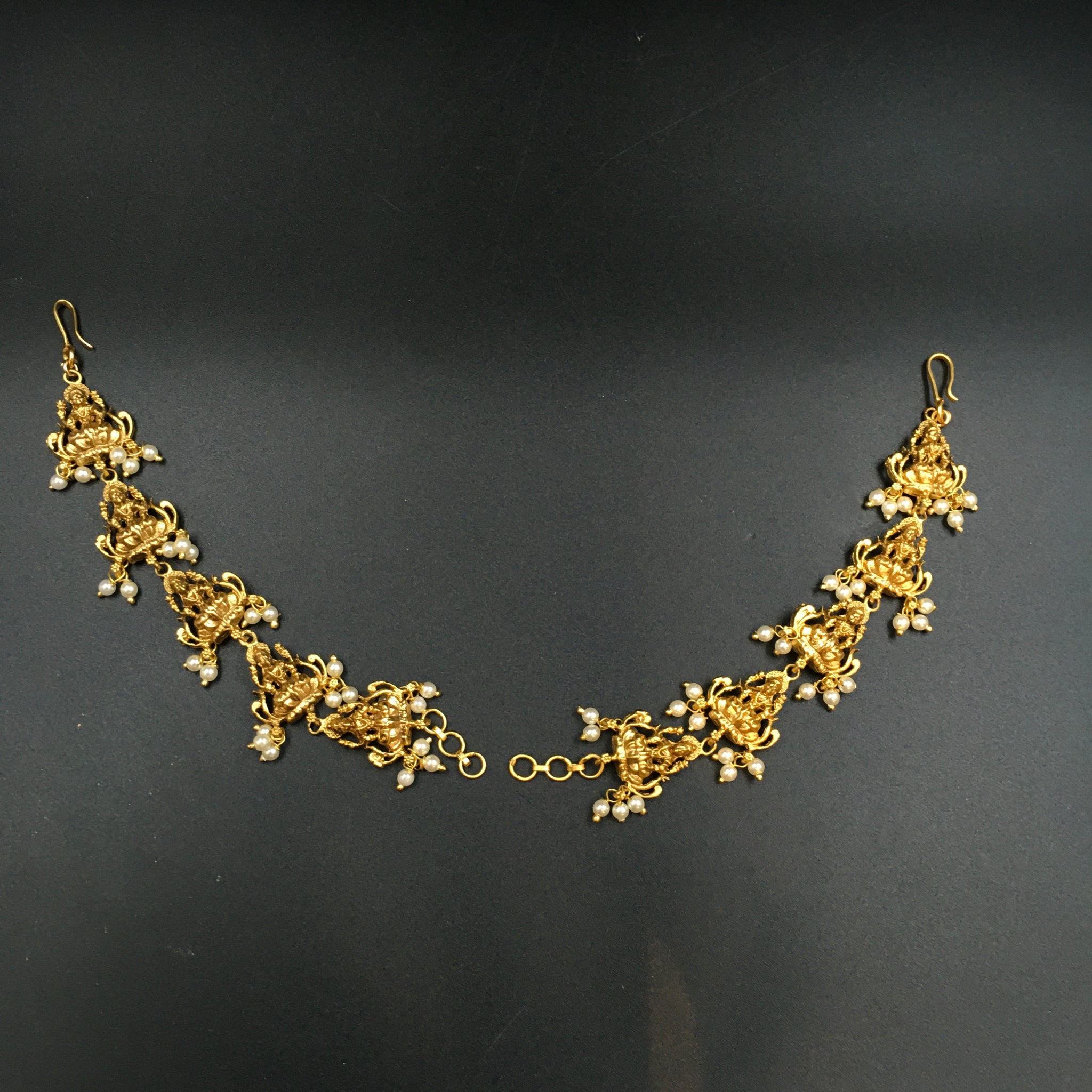 Antique Gold Polish Kanchain 3778-28 - Dazzles Jewellery