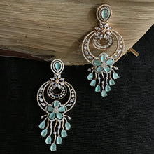 Zircon/AD Chandbali 1104-69 - Dazzles Jewellery