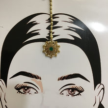 Antique Maang tikka 1231-100 - Dazzles Jewellery