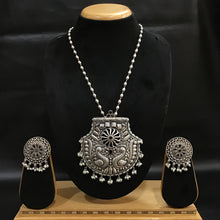 Oxidized Earring 1205-69 - Dazzles Jewellery