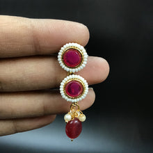 Choker Polki Necklace Set 4878-21 - Dazzles Jewellery