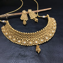 Gold Gold Look Necklace Set - Dazzles Jewellery