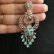 Zircon/AD Chandbali 1104-69 - Dazzles Jewellery