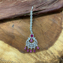 Zircon/AD Maang Tikka 1360-69 - Dazzles Jewellery