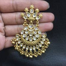 Danglers Antique Earring 3898-28 - Dazzles Jewellery