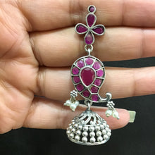 Oxidized Earring 1216-69 - Dazzles Jewellery