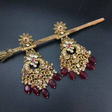 Danglers Kundan Earring 3972-28 - Dazzles Jewellery