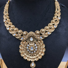 Gold Gold Look Necklace Set - Dazzles Jewellery