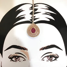 Zircon/AD Maang Tikka - Dazzles Jewellery