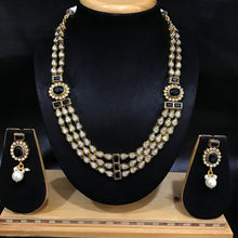 Polki Necklace Set 1506-21 - Dazzles Jewellery