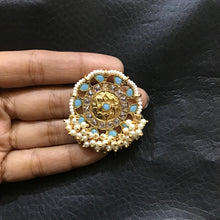 Gold Look Choker Set 1520-21 - Dazzles Jewellery