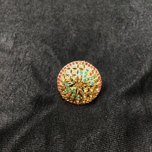Multi Jadau Adjustable  Ring 13417-0464 - Dazzles Jewellery