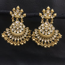 Danglers Antique Earring 3898-28 - Dazzles Jewellery