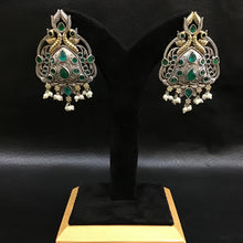 Oxidized Earring 1206-69 - Dazzles Jewellery