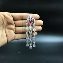 Danglers Zircon/AD Earring 6683-28 - Dazzles Jewellery