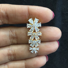 Round Neck Zircon/AD Necklace Set 6029-08 - Dazzles Jewellery