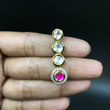 Round Neck Kundan Necklace Set 3531 - Dazzles Jewellery