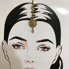 antique Maang tikka 1232-100 - Dazzles Jewellery