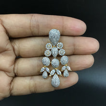 Round Neck Zircon/AD Necklace 3278-08 - Dazzles Jewellery