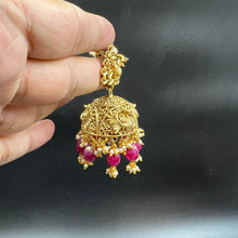 Jhumki Gold Look Earring 4488-82 - Dazzles Jewellery