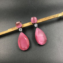 Danglers Zircon/AD Earring 6056-08 - Dazzles Jewellery