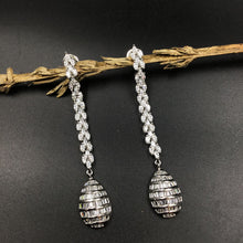 Danglers Zircon/AD Earring 6053-08 - Dazzles Jewellery