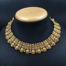 Round Neck Antique Necklace Set 3578-28 - Dazzles Jewellery