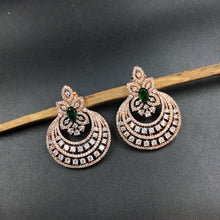 Chandbali Zircon/AD Earring 4776-33 - Dazzles Jewellery