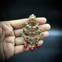 Ruby Antique Earrings - Dazzles Jewellery