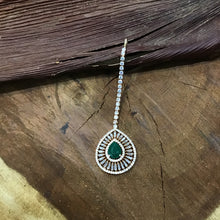 Zircon/AD Maang Tikka - Dazzles Jewellery
