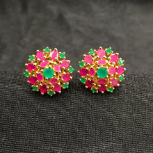 Tops/Studs Jadau Earring 5980-65 - Dazzles Jewellery