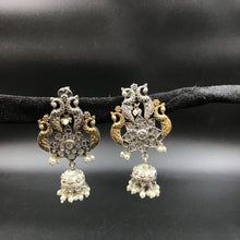 Danglers Oxidized Earring 4692-59 - Dazzles Jewellery