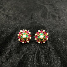 Tops/Studs Jadau Earring 5980-65 - Dazzles Jewellery