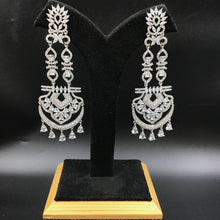 Silver Zircon/AD Earring - Dazzles Jewellery