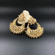 Champagne Color Bridal Choker Set 5893 - Dazzles Jewellery