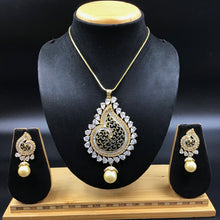 Zircon/AD Pendant Set 1965-100 - Dazzles Jewellery