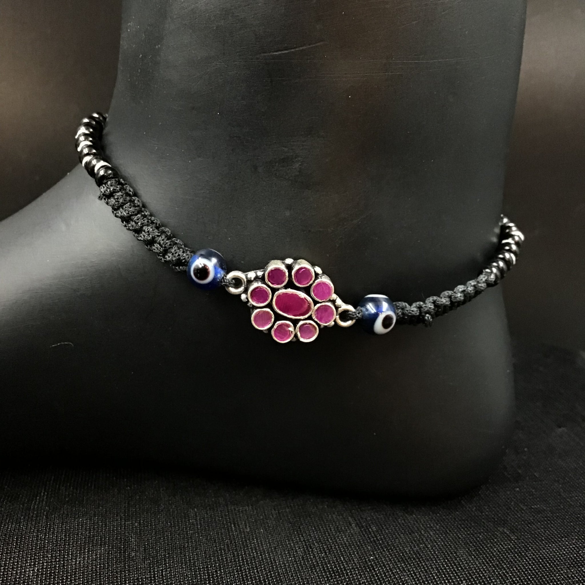 Pure Silver 925 Thread Payal 2865-75 - Dazzles Jewellery