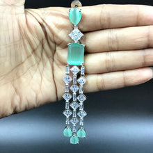 Zircon/AD Earring 2656-69 - Dazzles Jewellery