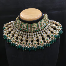 Choker Polki Necklace Set 5758-21 - Dazzles Jewellery