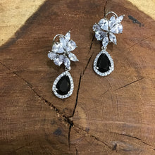 Zircon/AD Earring 1103-69 - Dazzles Jewellery