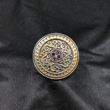 Silver Oxidized Ring 3564 - Dazzles Jewellery
