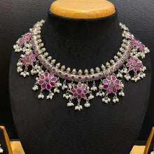 Oxidized Necklace Set 1213-69 - Dazzles Jewellery
