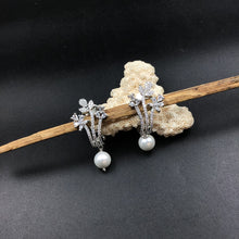 Light Earring Zircon/AD Earring 7438-34 - Dazzles Jewellery