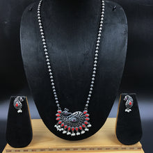 Medium Oxidized Pendant Set 4325-81 - Dazzles Jewellery