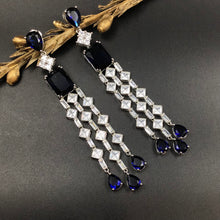 Zircon/AD Earring 2656-69 - Dazzles Jewellery