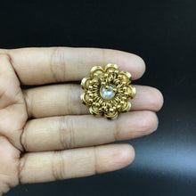Tops/Studs Antique Earring 3935-28 - Dazzles Jewellery