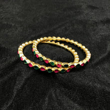Jadau Bangles 5163-100 - Dazzles Jewellery