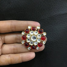 Kundan Earring 1373-69 - Dazzles Jewellery